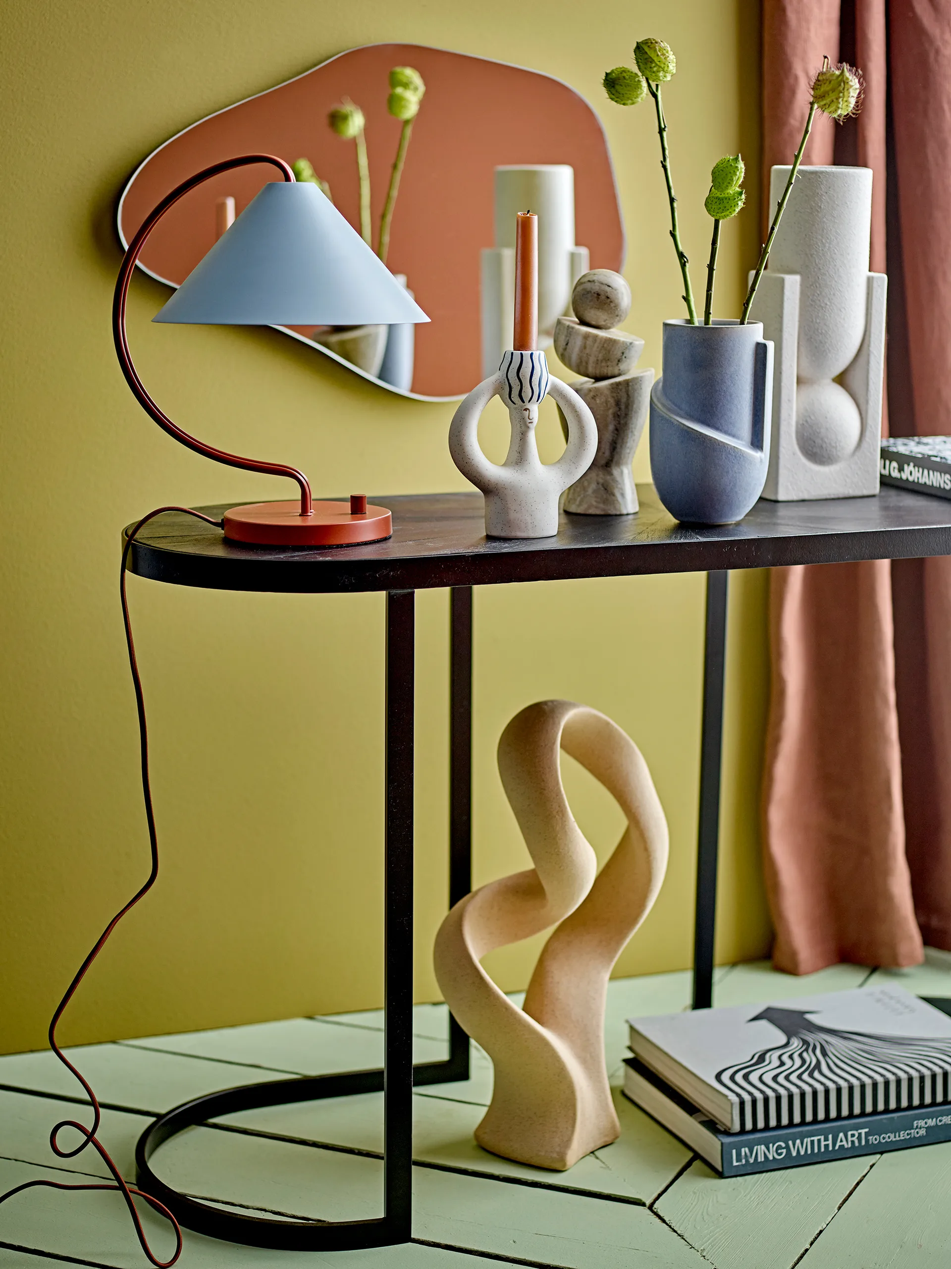 Salome vase 34 cm, Hvid Bloomingville