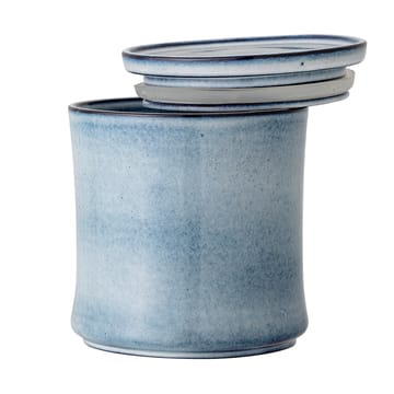 Sandrine krukke med låg Ø14,5 cm - Blå - Bloomingville