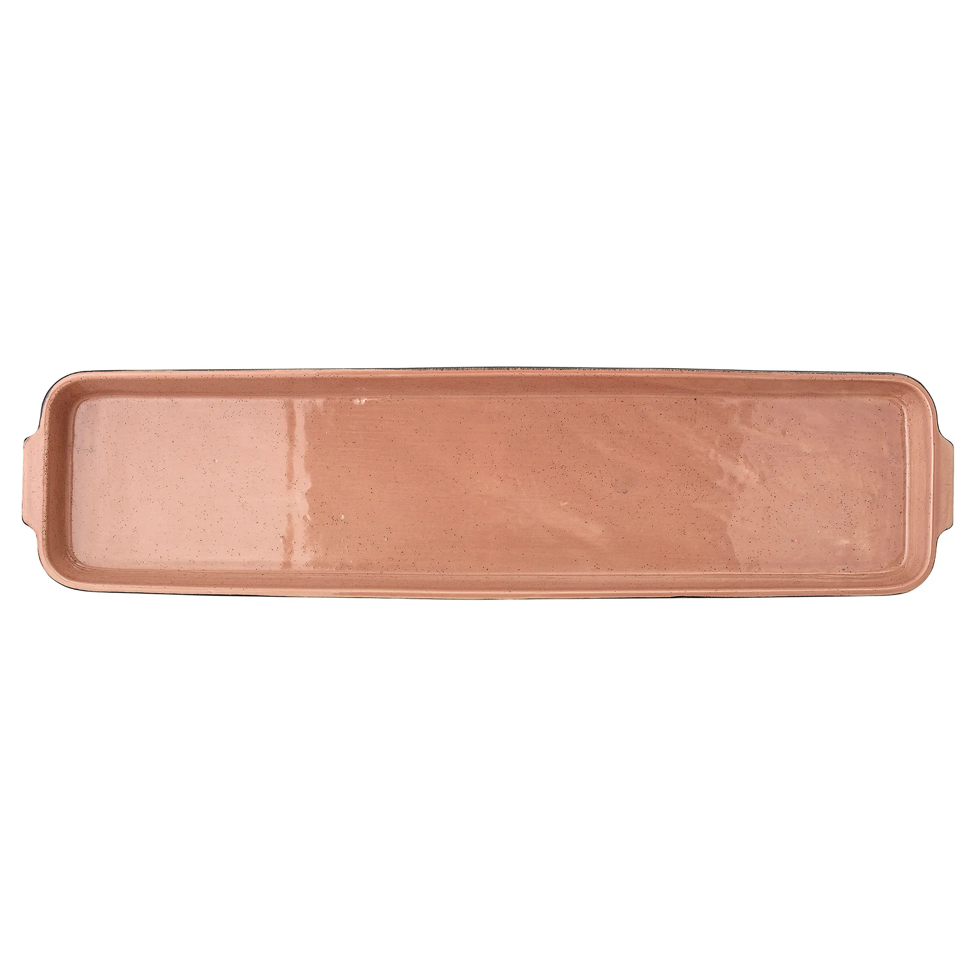 Sienna serveringsfad, Orange-sort Bloomingville