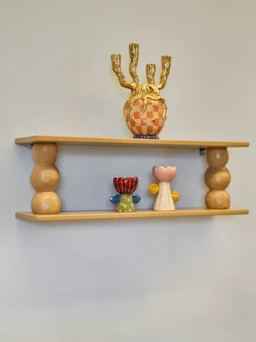 Solan hylde - Natur, 80x20 cm - Bloomingville