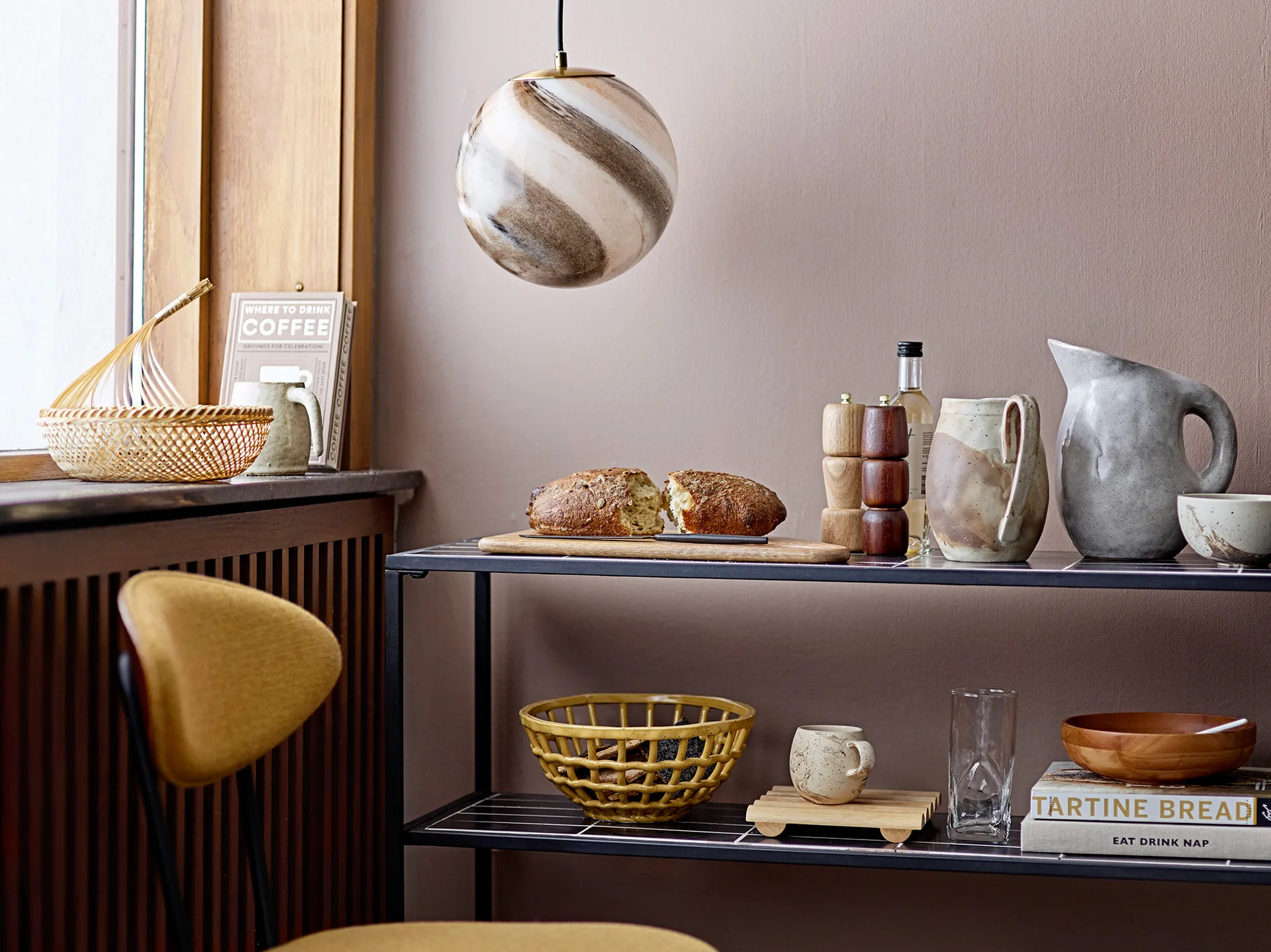 Stacey kop 25 cl, Brun Bloomingville