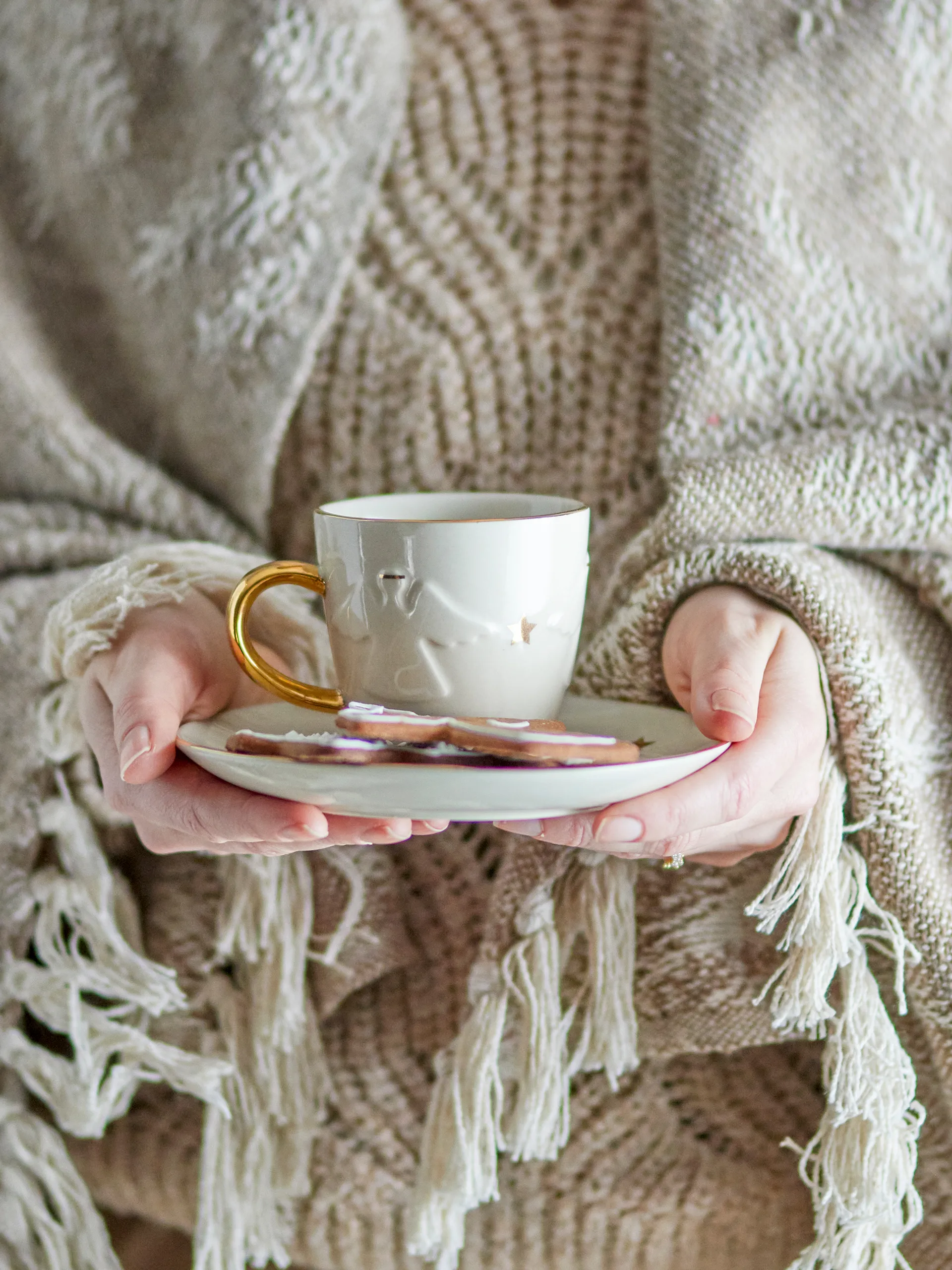 Starry krus 20 cl, Hvid Bloomingville