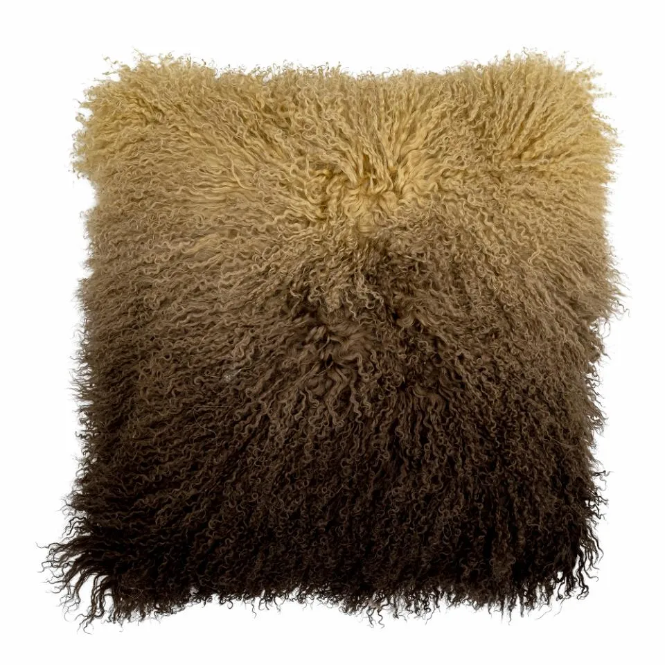 Stedmoderblomst pude 50x50 cm, Brun Bloomingville