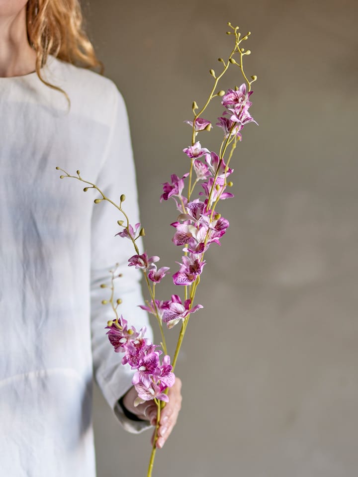 Stem kunstig blomst, orkidé, Pink Bloomingville