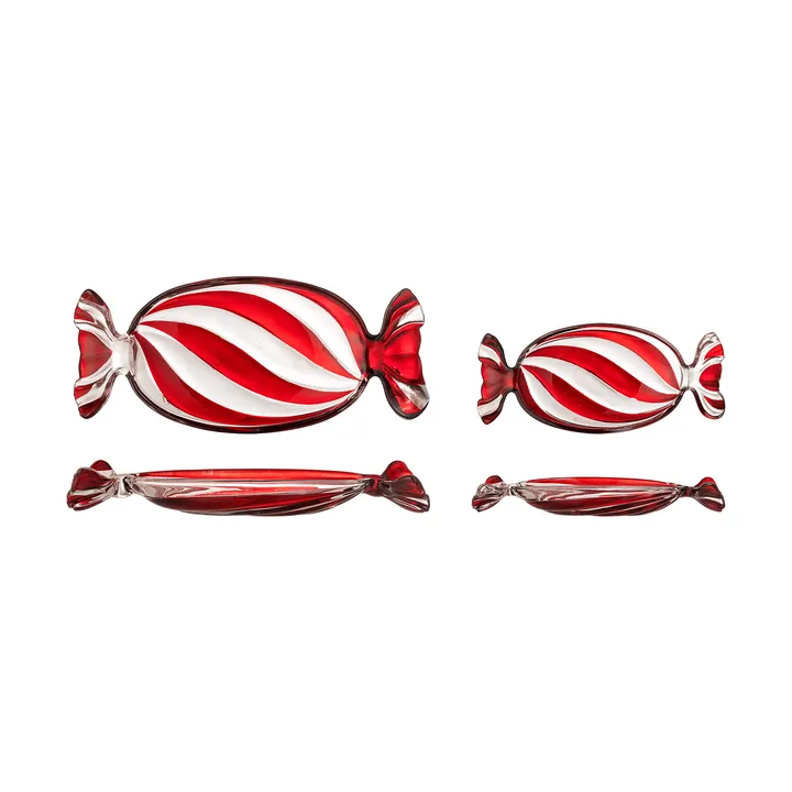 Sweetie serveringsfat - Rød, 2 dele - Bloomingville