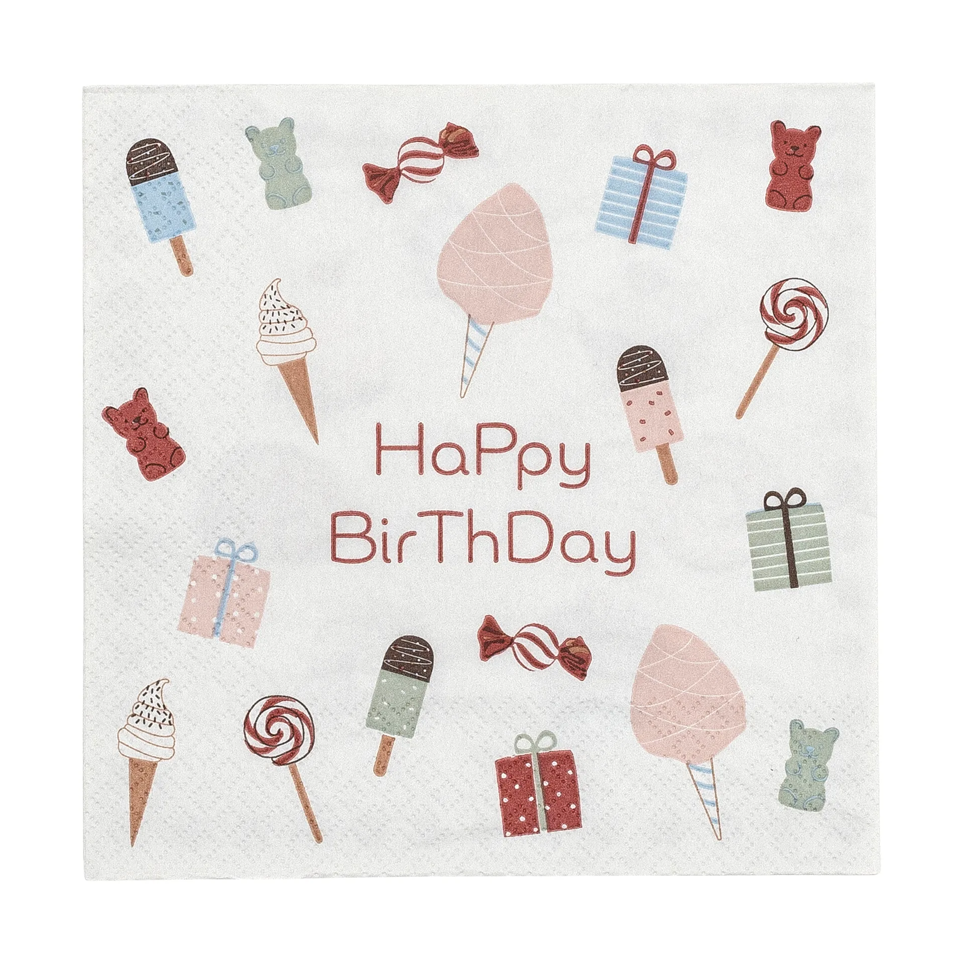 Sweets servietter 20-pak, Pink Bloomingville