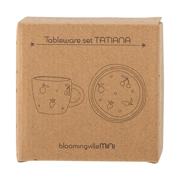 Tatiana spisestel 2 dele - Hvid - Bloomingville