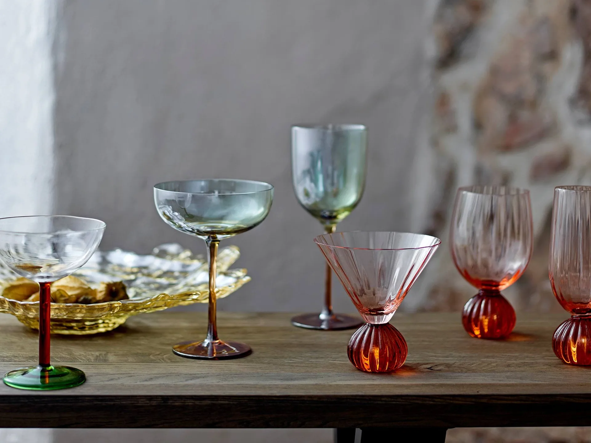 Taurin champagneglas 25 cl, Rose Bloomingville