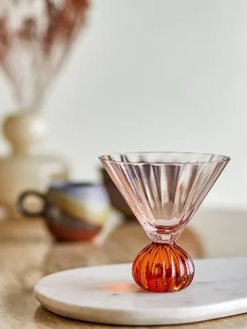 Taurin cocktailglas 30 cl. - Rose - Bloomingville