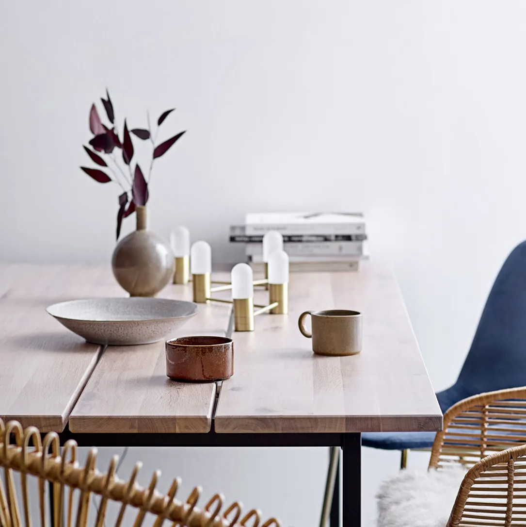 Thea serveringsskål stengods Ø 30 cm, Grå Bloomingville