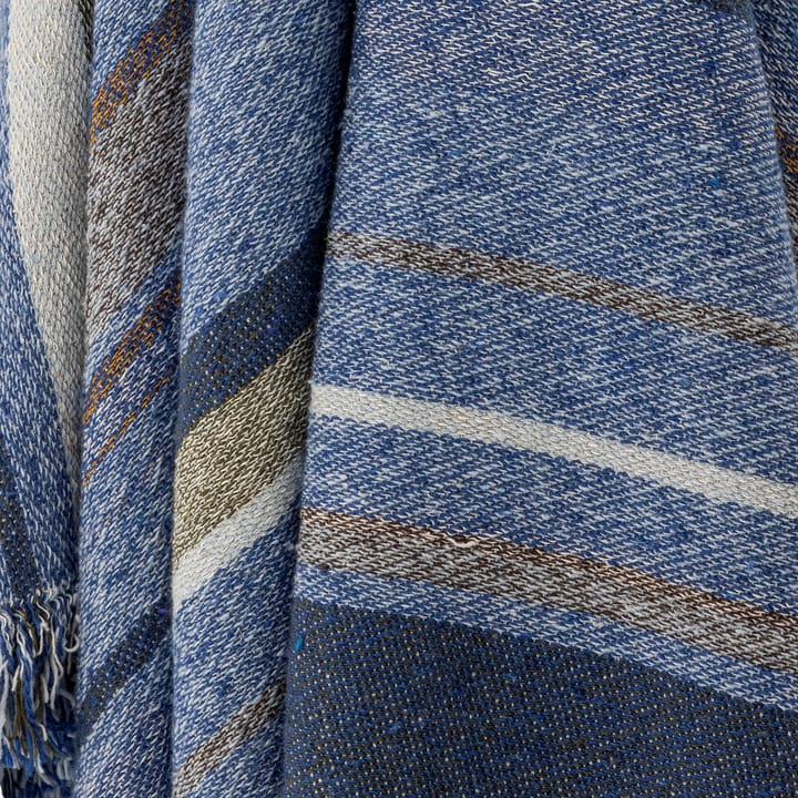 Toscana plaid 130x160 cm - Blue - Bloomingville