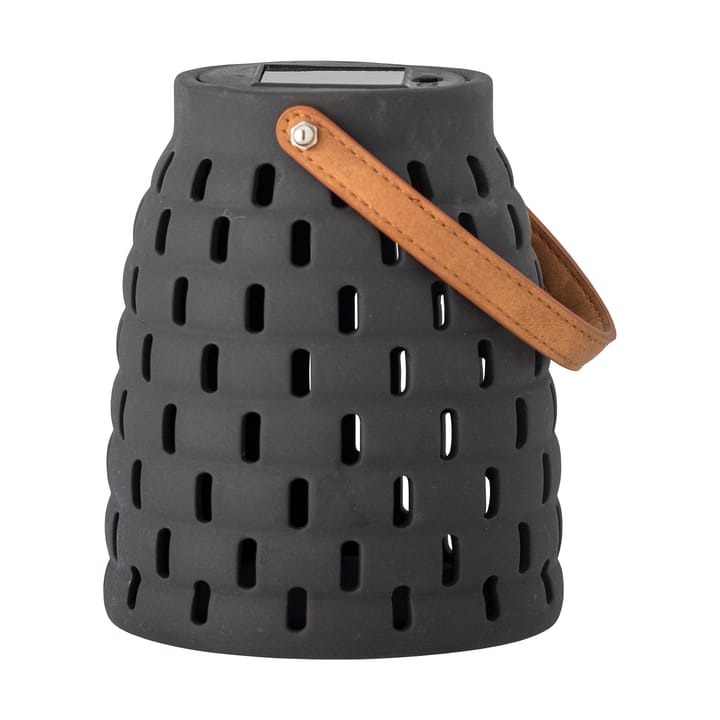 Trellis solcellelampe lanterne 18 cm, Sort Bloomingville