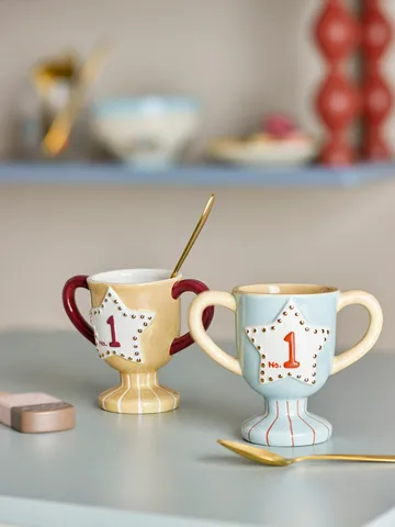 Trophy kop 2 dele - Blå - Bloomingville