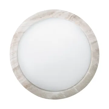 Vaka vægspejl - Nature, Ø50 cm - Bloomingville