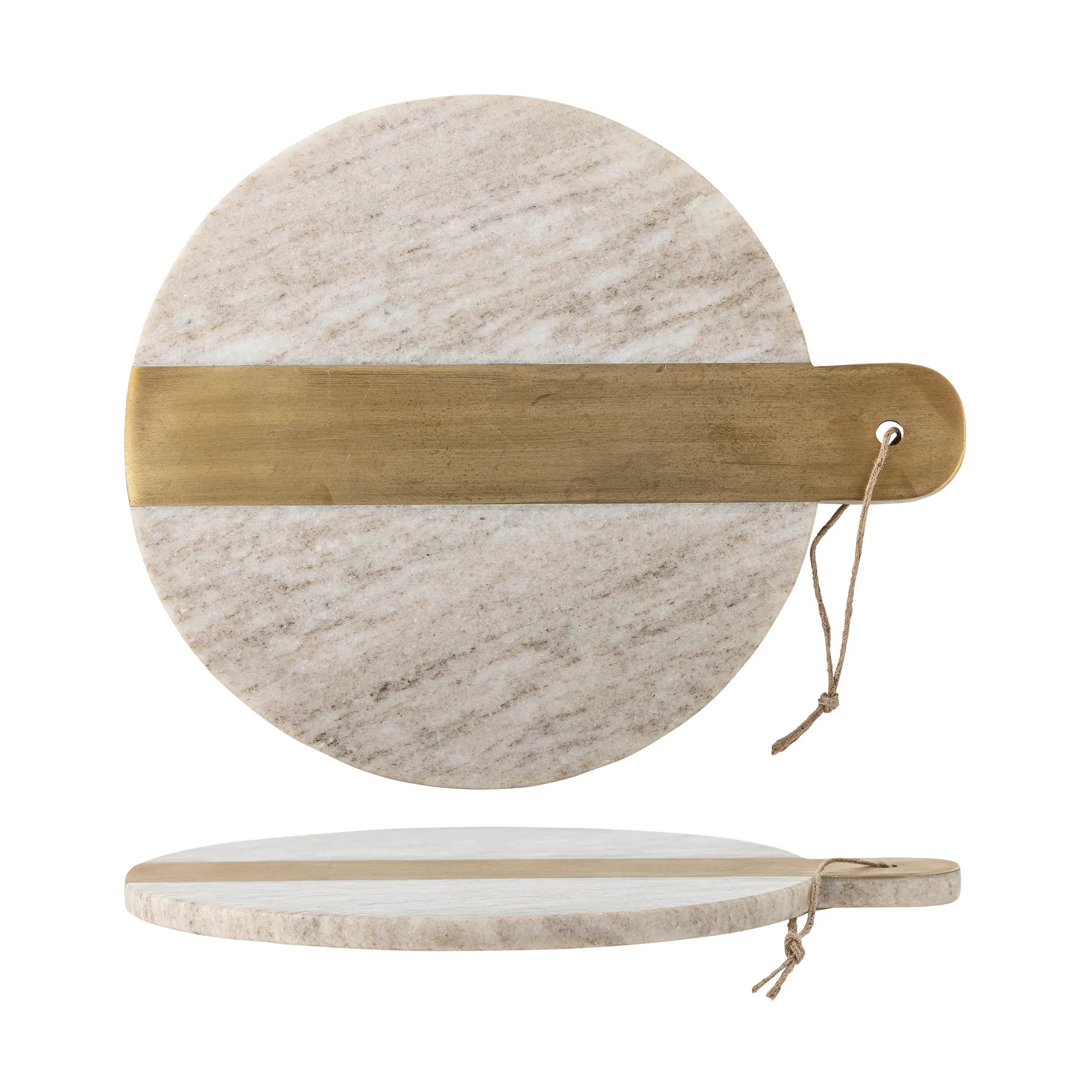 Villette skærebræt marmor 25x30,5 cm, Natur Bloomingville