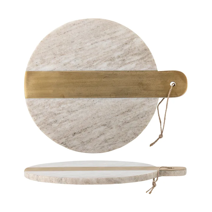 Villette skærebræt marmor 25x30,5 cm - Natur - Bloomingville
