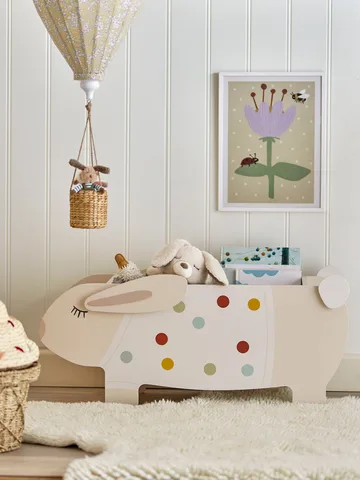 Villja bogstøtte 87x38 cm - Hvid - Bloomingville