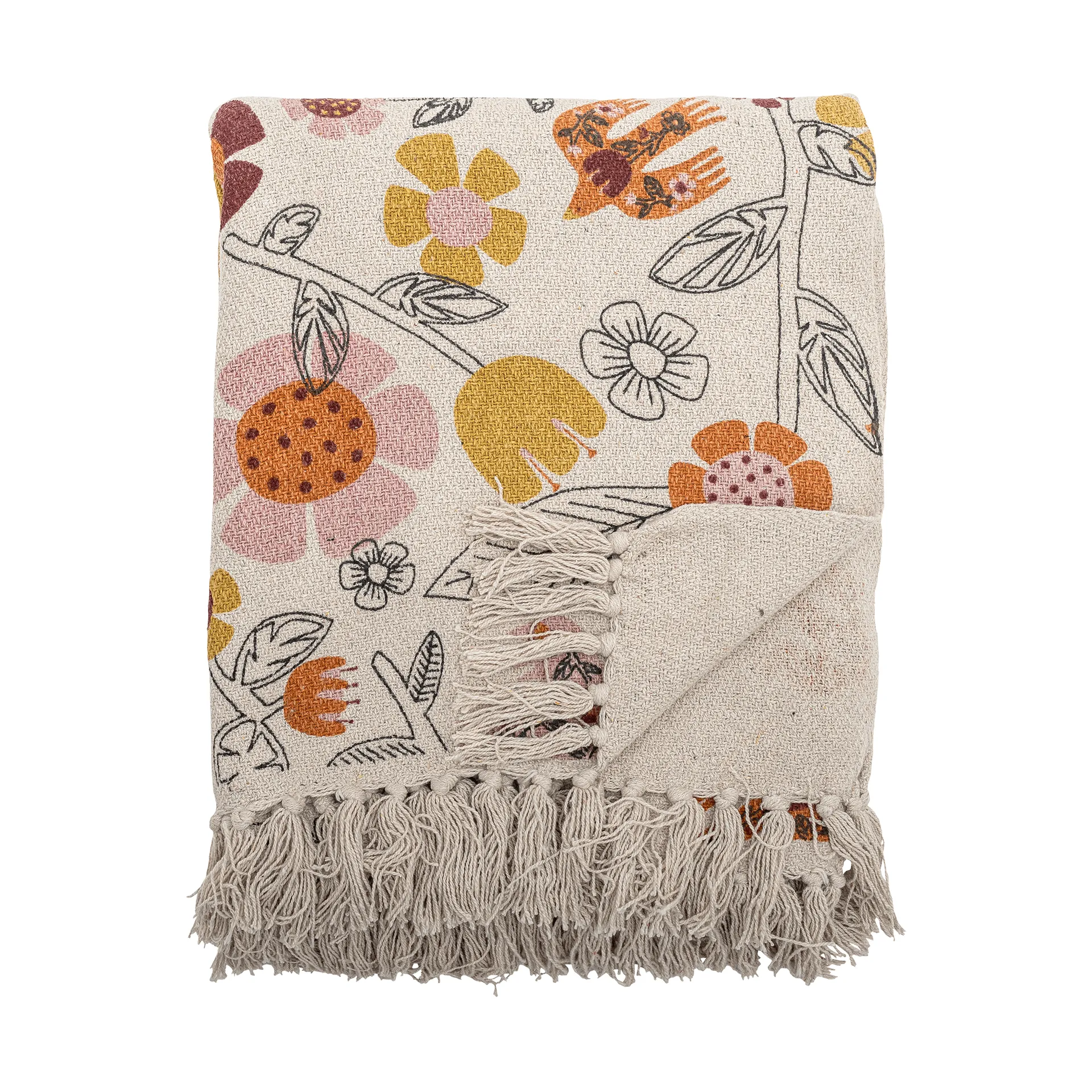 Vivielle plaid, Multi, 160x130 cm Bloomingville