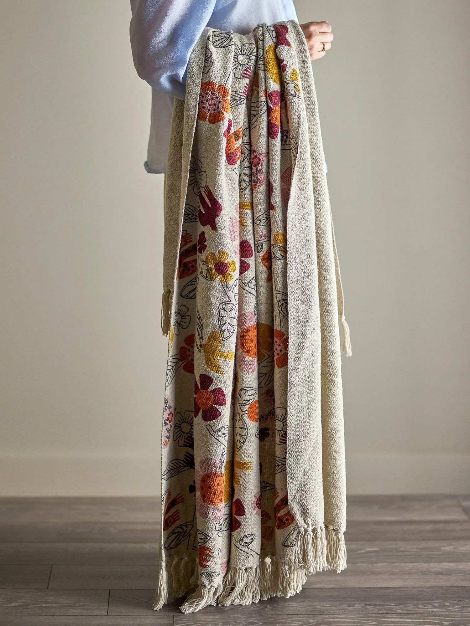 Vivielle plaid, Multi, 160x130 cm Bloomingville