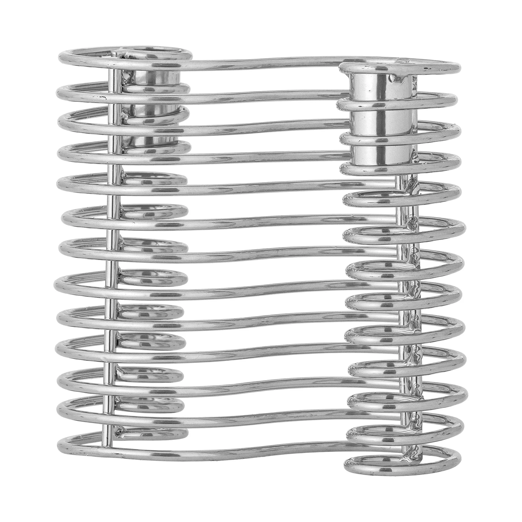 Wavela lysestage 15,5x14,5 cm, Sølv Bloomingville