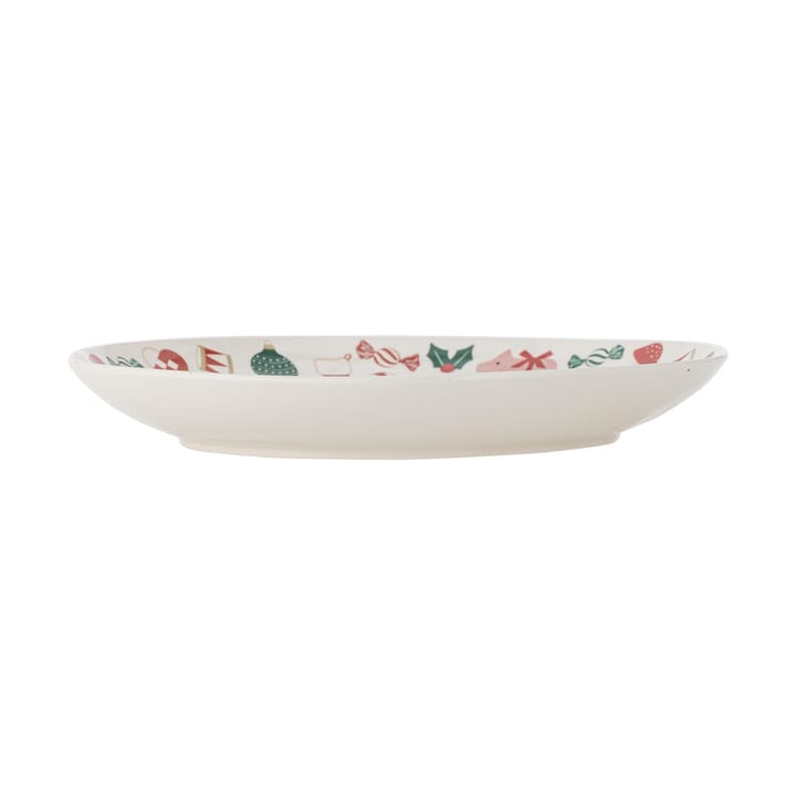Yule serveringsfad Ø28 cm, Natur-rød Bloomingville