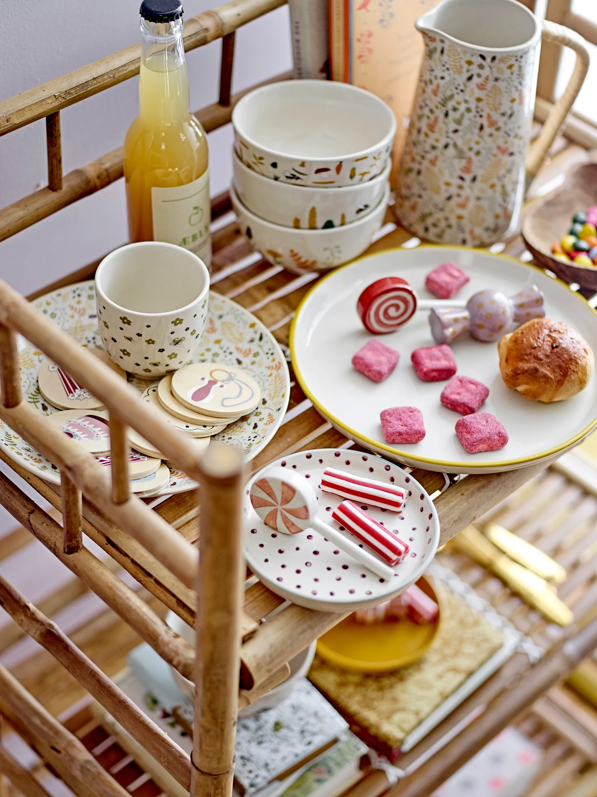 Zep bogreol 66x105 cm, Bambus Bloomingville