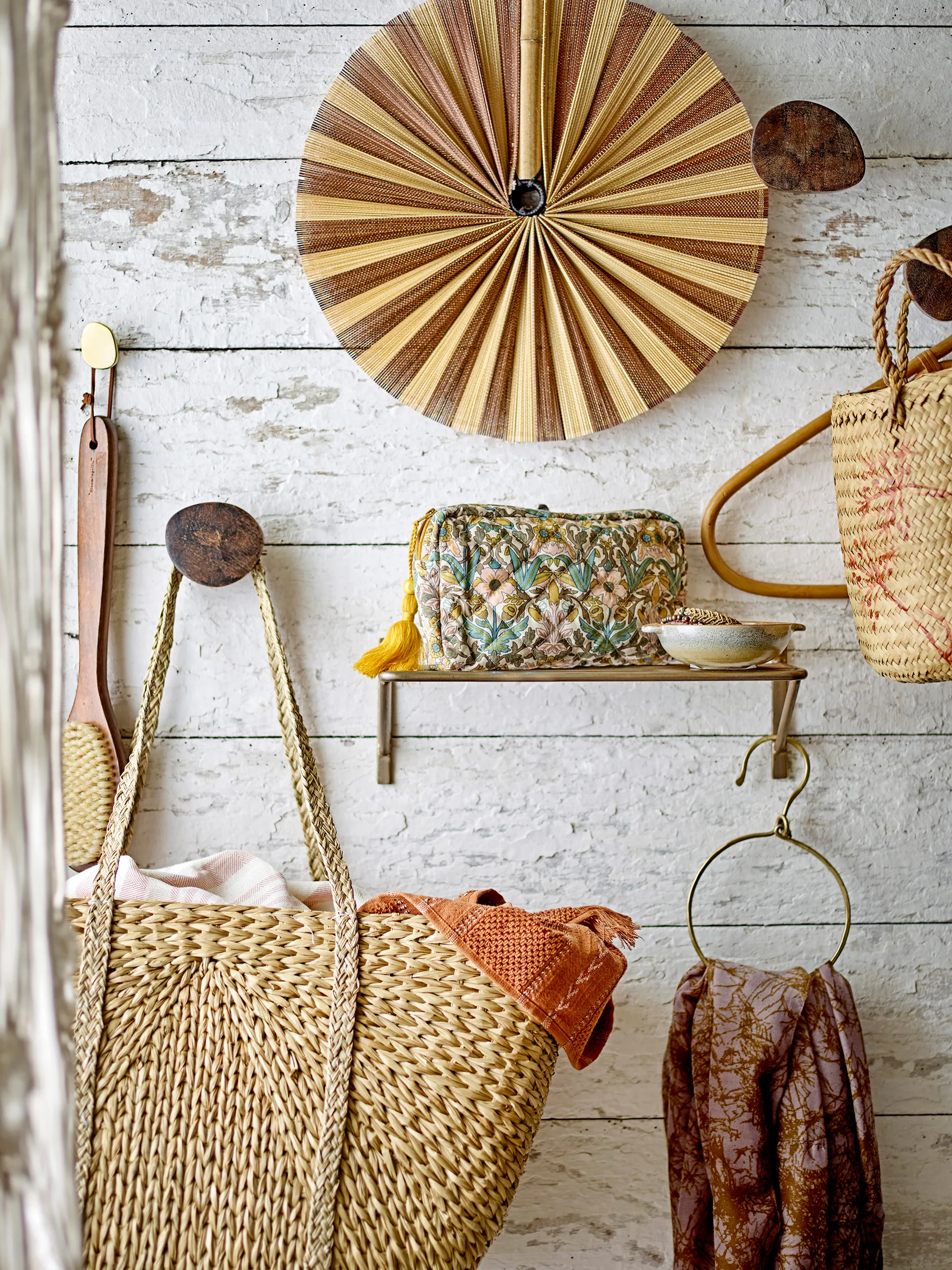 Zigga knagerække, Brass Bloomingville