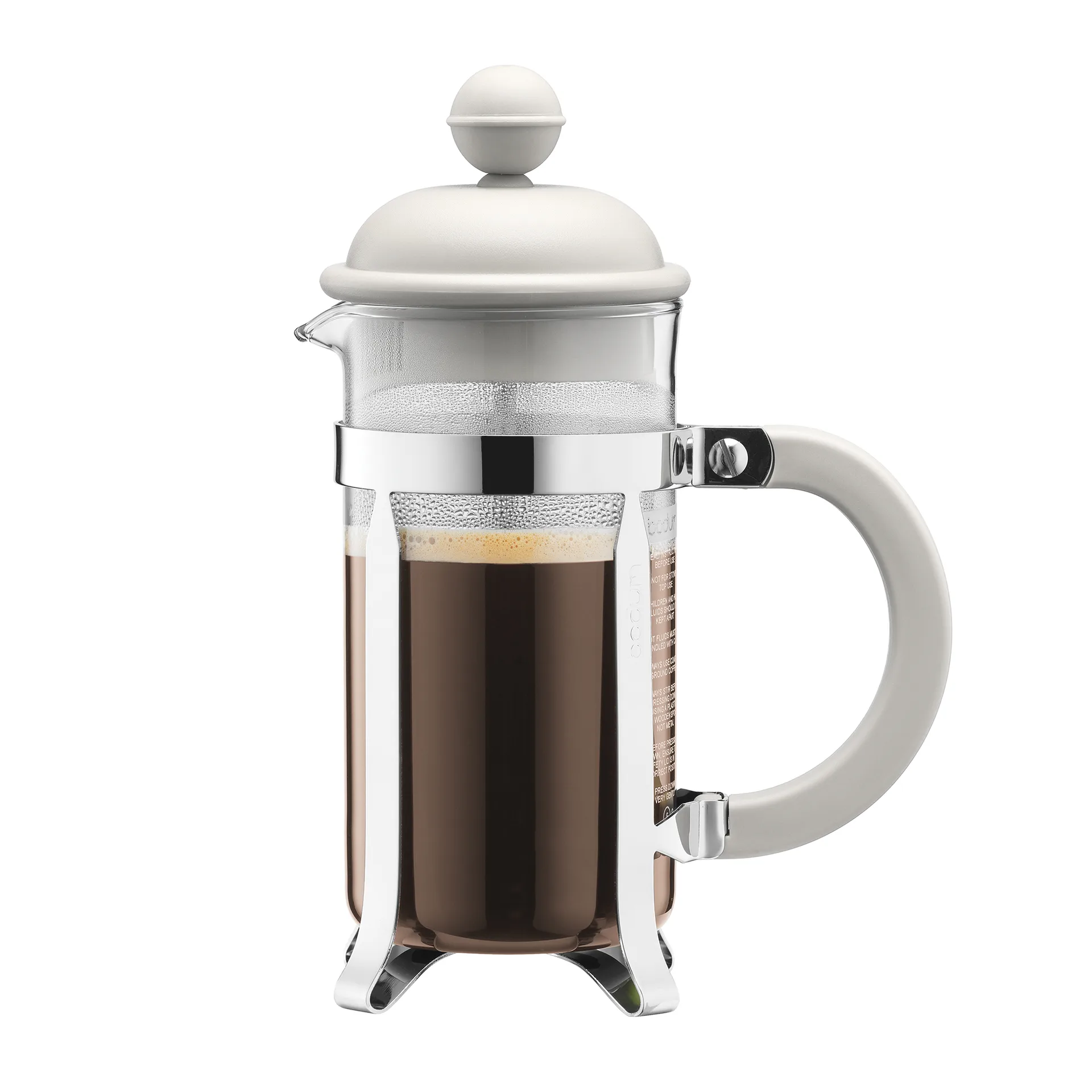 Bodum stempelkande Caffettiera hvid, 3 kopper Bodum