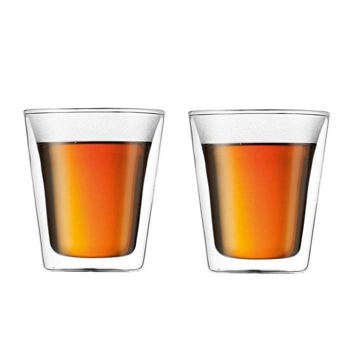 Canteen dobbeltvægget glas 2 stk - 20 cl - Bodum