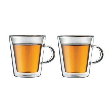 Canteen dobbelvægget glas med hank 2 stk - 0,2 l - Bodum