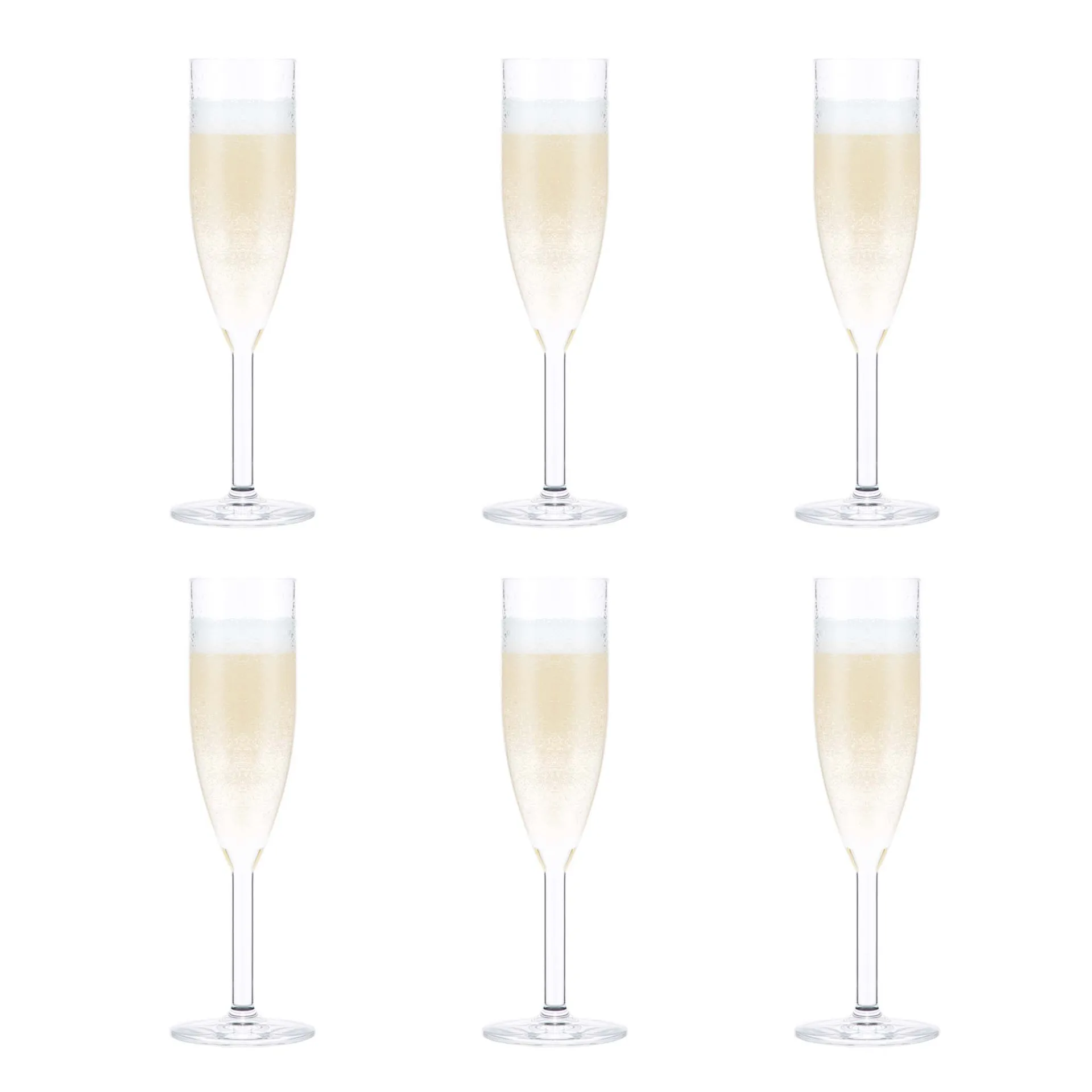 Oktett champagneglas 6-pak, 12 cl Bodum