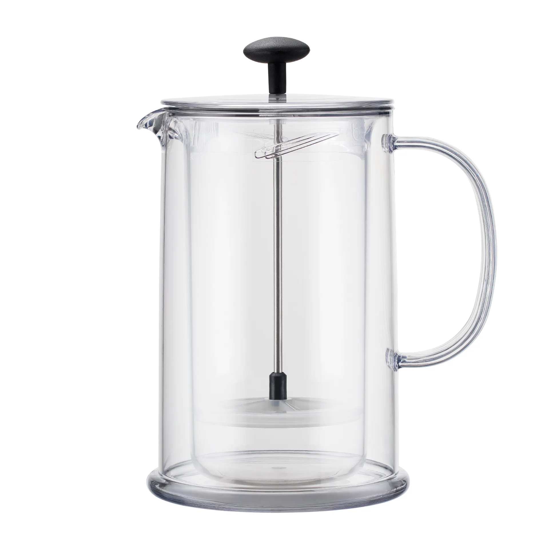 Thermia French stempelkande dobbeltvægget 1 L, Transparent Bodum