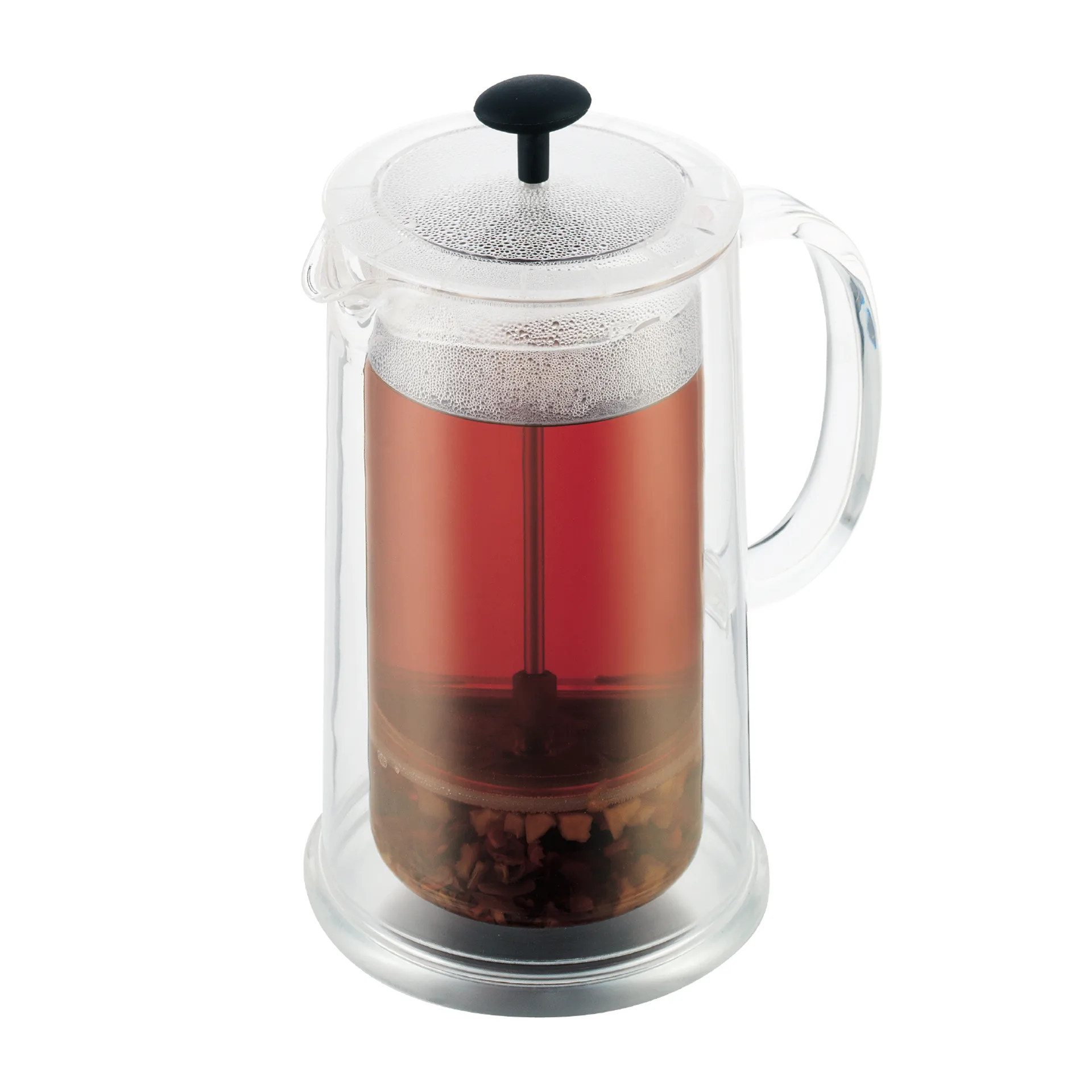 Thermia French stempelkande dobbeltvægget 1 L, Transparent Bodum
