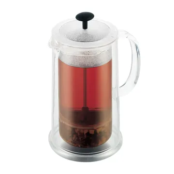 Thermia French stempelkande dobbeltvægget 1 L - Transparent - Bodum