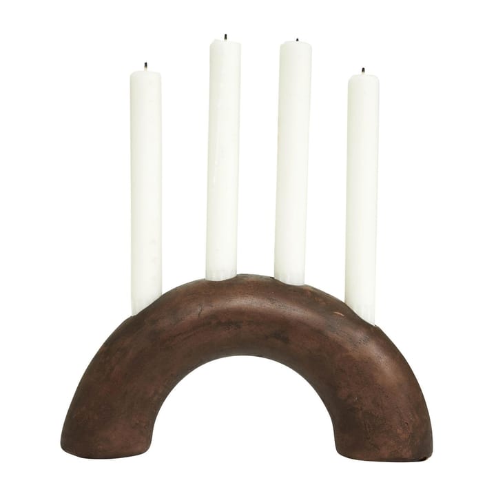 Arcus adventslysestage 26 cm, Brun Boel & Jan