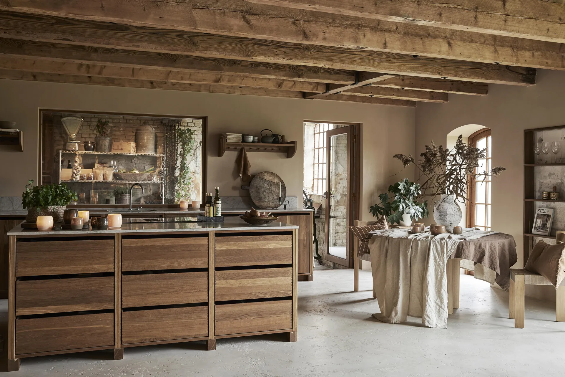 Billie dug 150x250 cm, Brun Boel & Jan