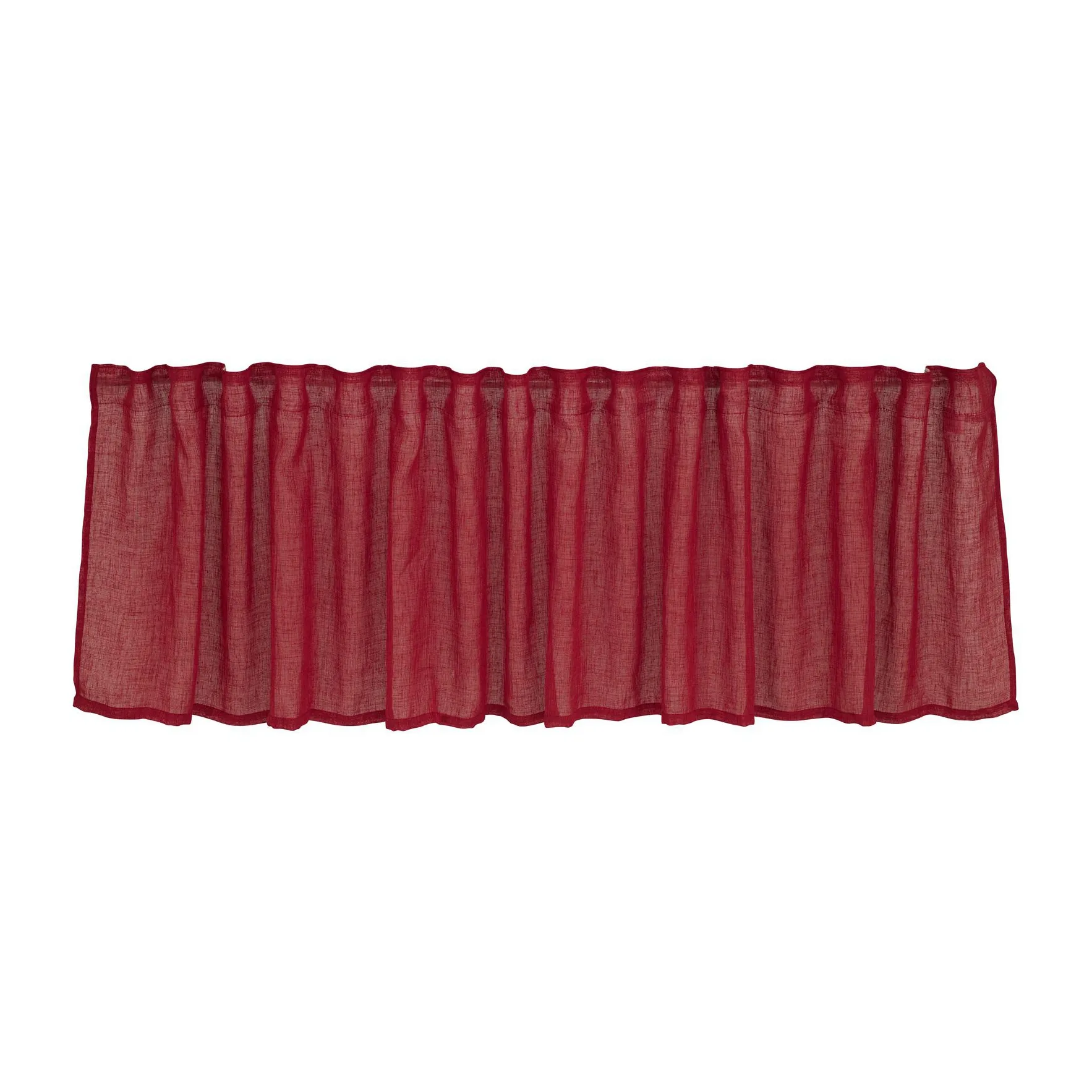 Bosse multibåndskappe 55x250 cm, Rød Boel & Jan