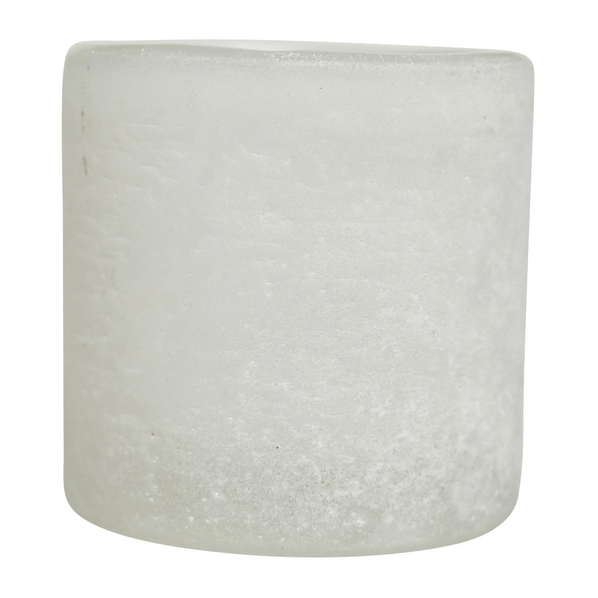 Bungenäs fyrfadsstage Ø8 cm, Hvid Boel & Jan