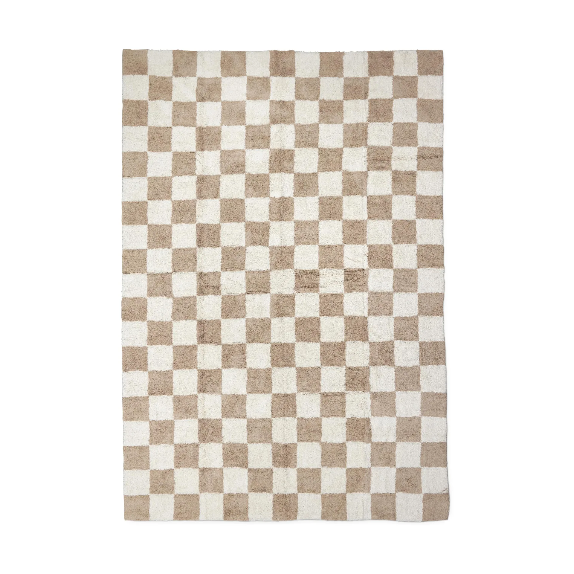 Claudia bomuldstæppe, 200x300 cm, Beige-hvid Boel & Jan