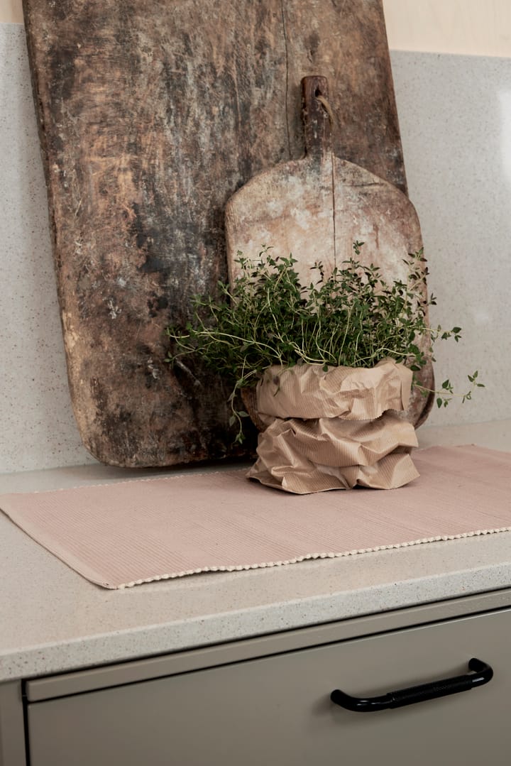 Cleo bordløber 40x140 cm, Lyserød Boel & Jan