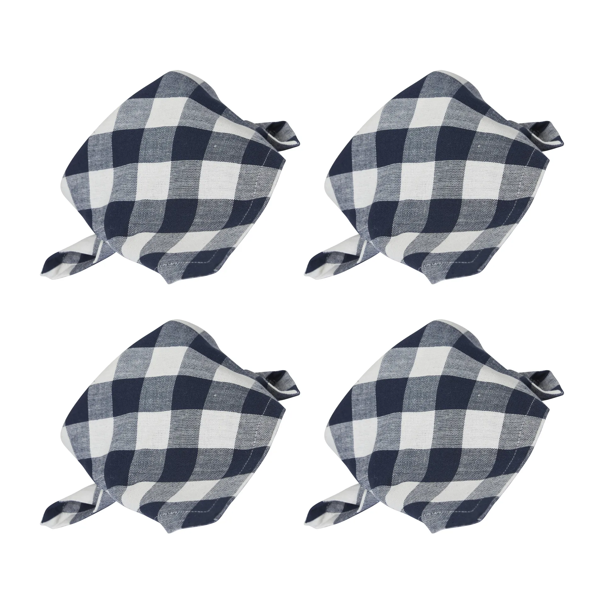 Grete servietter 40x40 cm 4-pak, Blå Boel & Jan