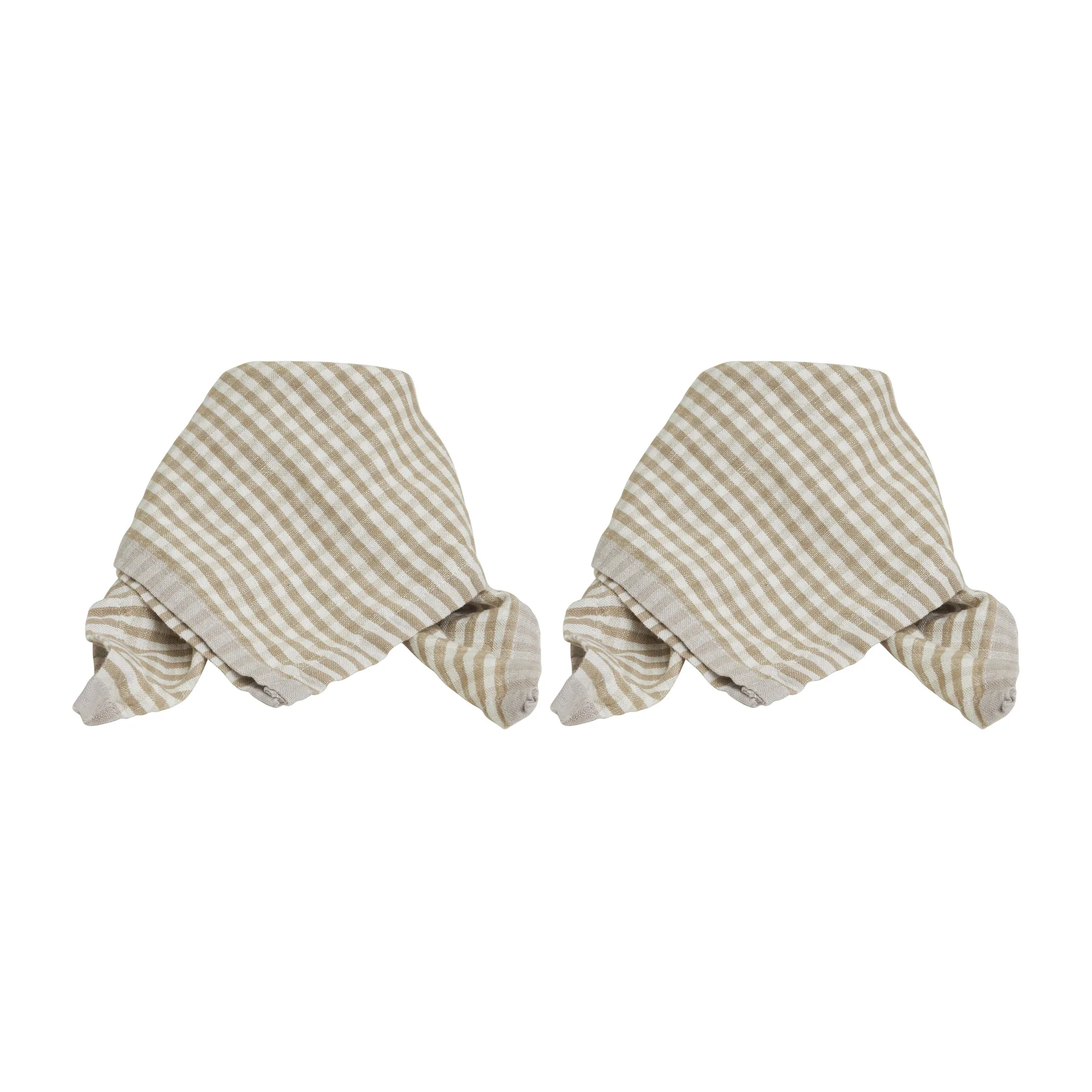 Lundgren servietter 40x40 cm 2-pak, Beige Boel & Jan