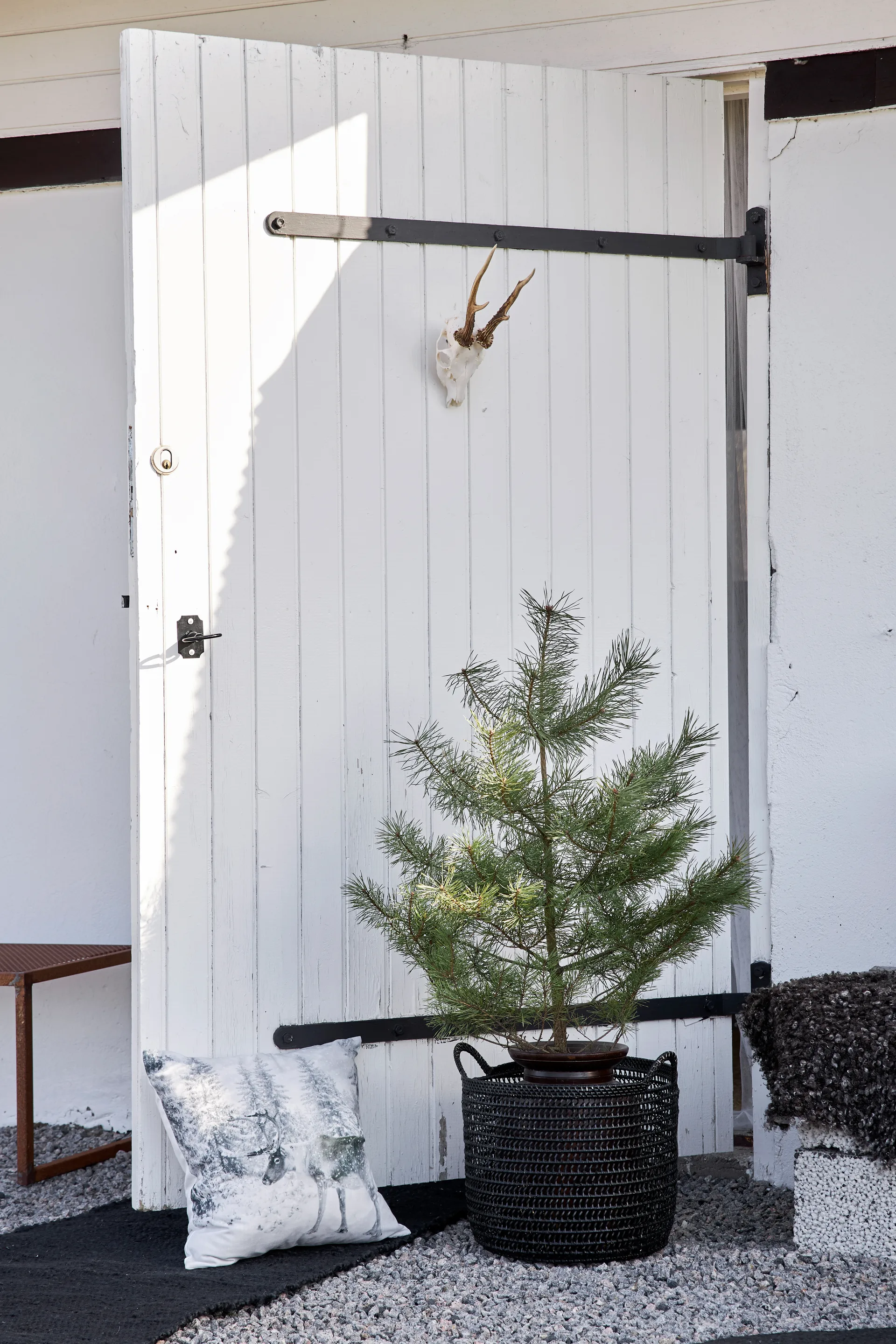 Merida jutetæppe sort, 70x140 cm Boel & Jan