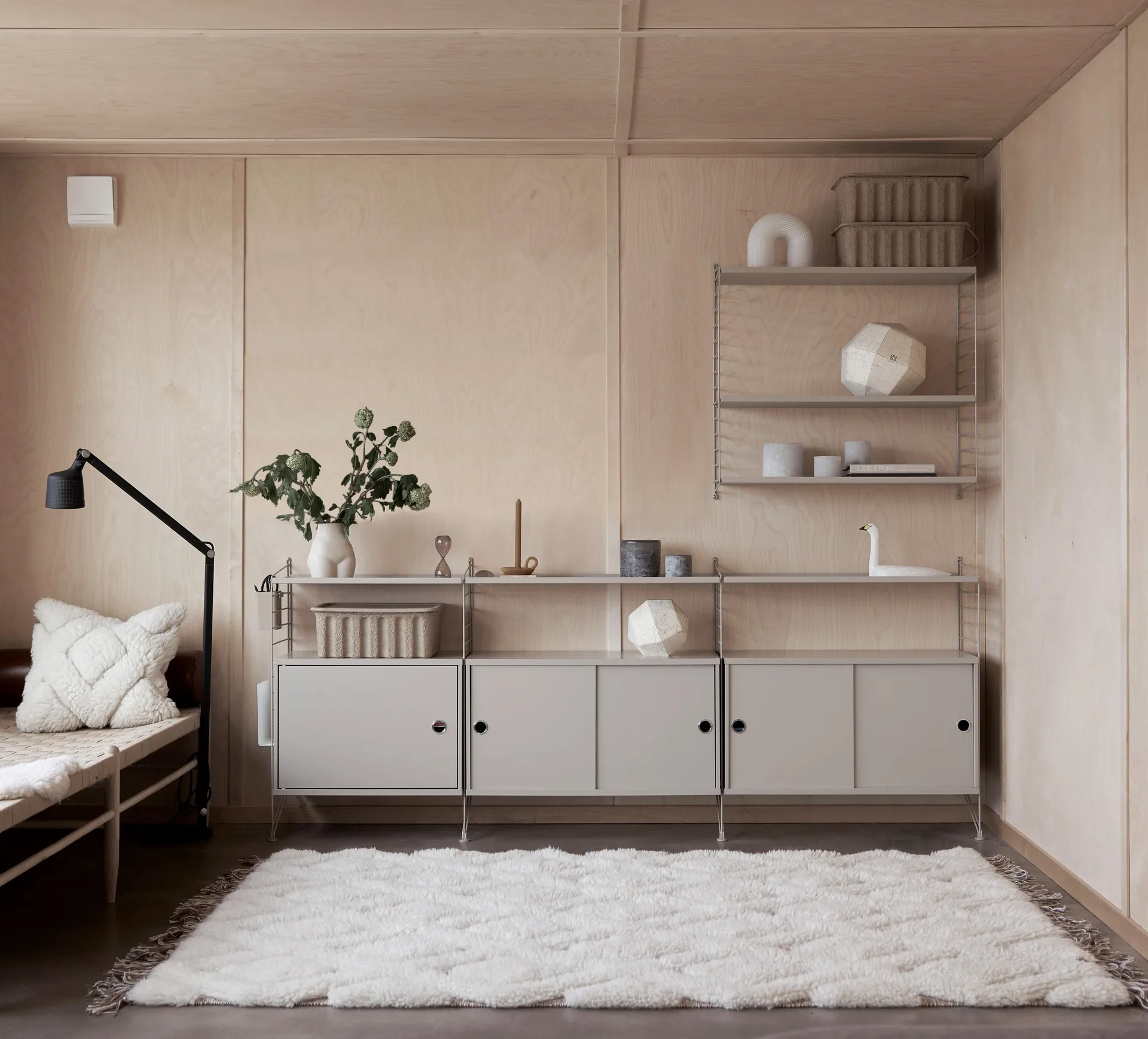 Molly pudebetræk bomuld 45x45 cm, Offwhite Boel & Jan