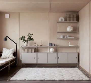 Molly pudebetræk bomuld 45x45 cm - Offwhite - Boel & Jan