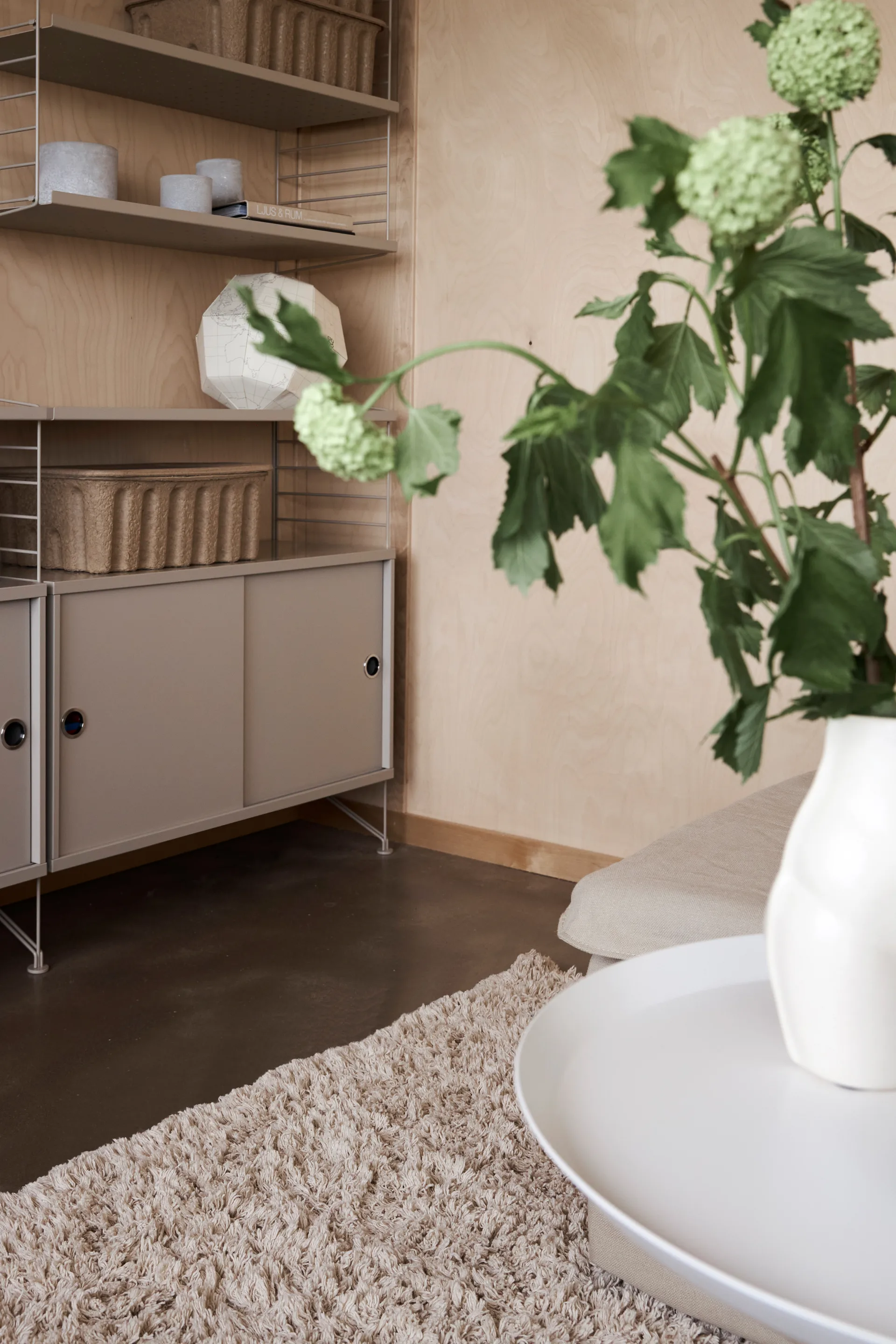 Noma bomuldstæppe 70x140 cm, Beige Boel & Jan