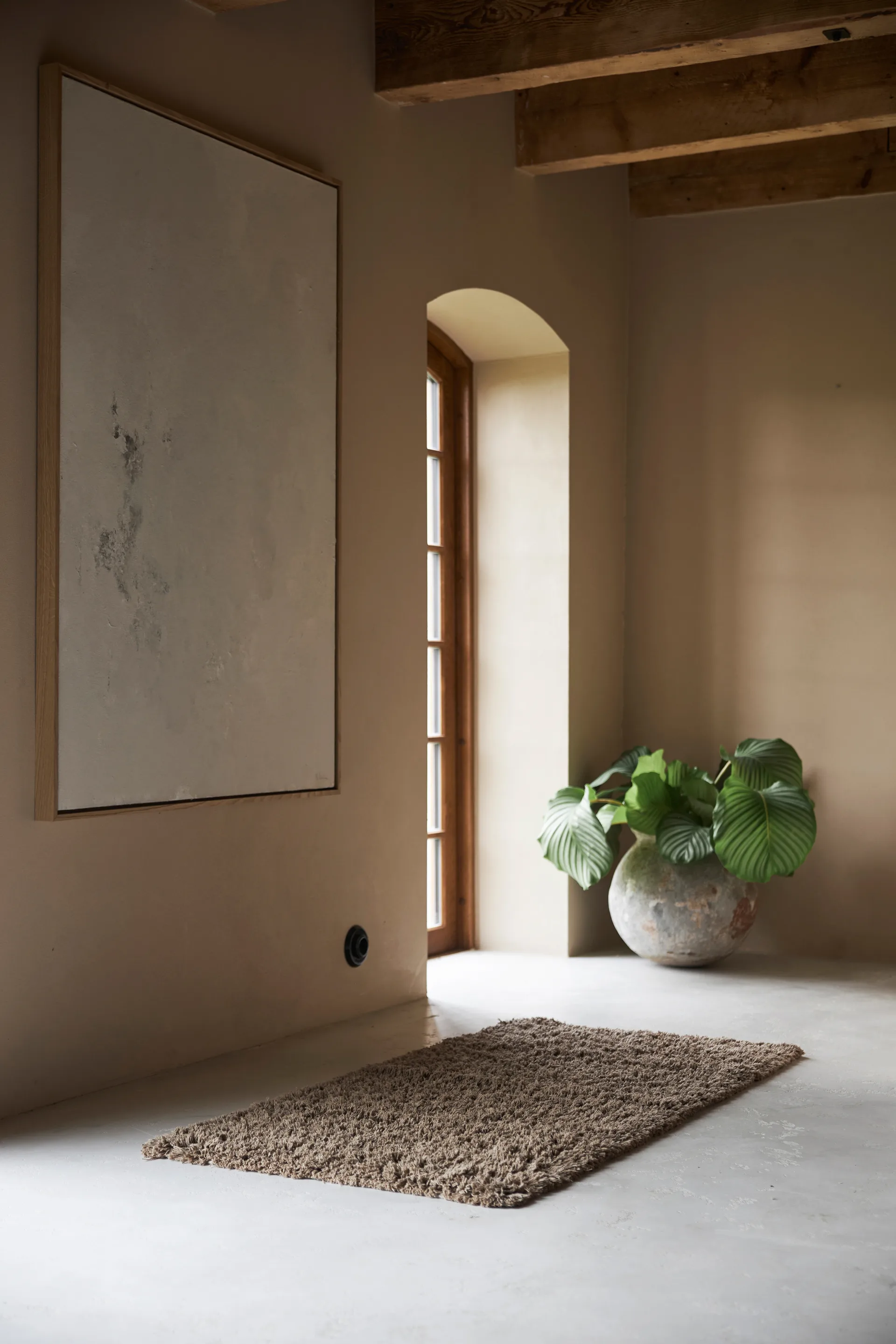 Noma bomuldstæppe 70x140 cm, Brun Boel & Jan