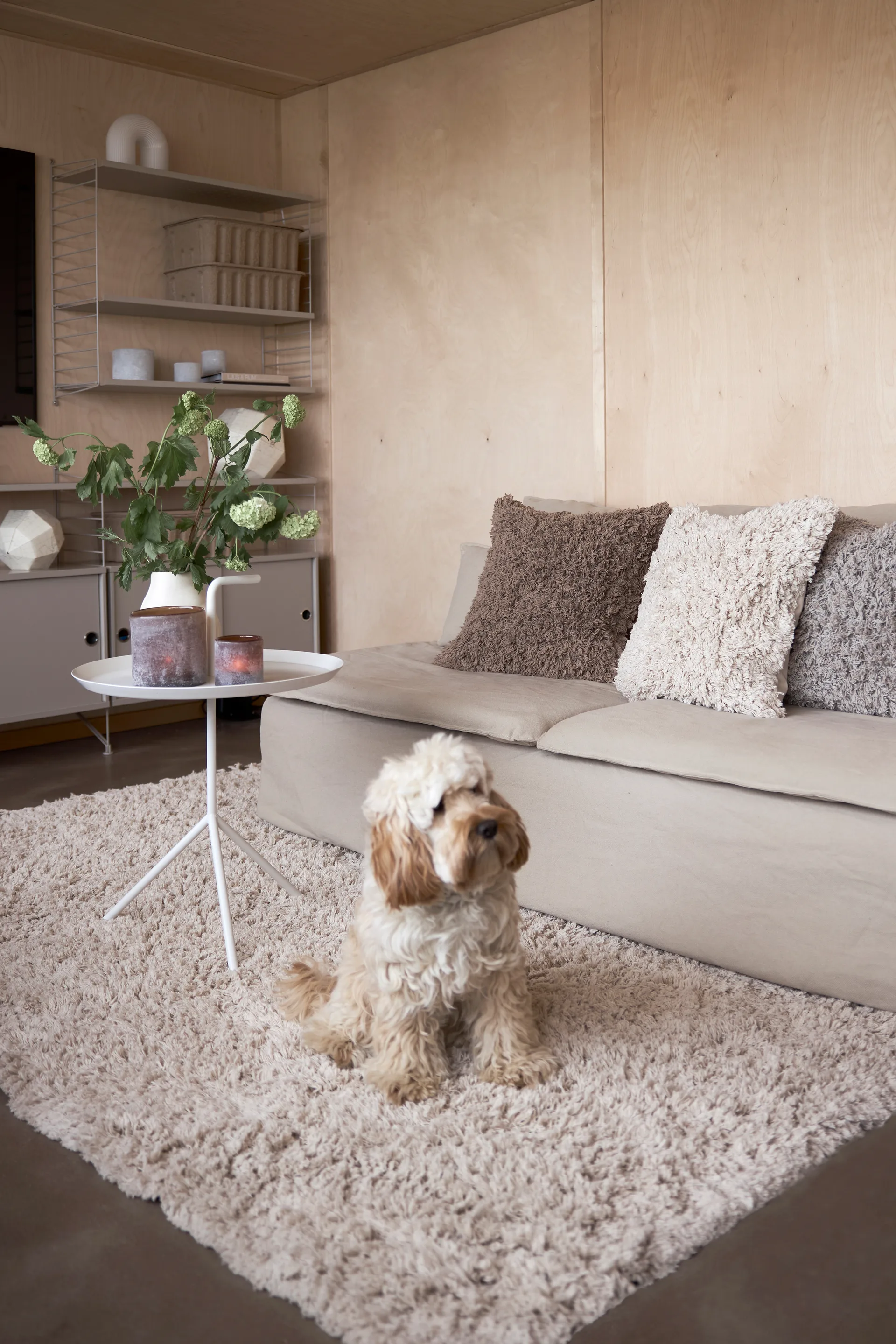 Noma pudebetræk bomuld 45x45 cm, Grå Boel & Jan