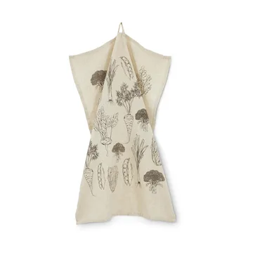 Odla viskestykke 50x70 cm - Beige/Brun - Boel & Jan