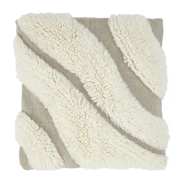 Rio pudebetræk bomuld 48x48 cm - Beige - Boel & Jan